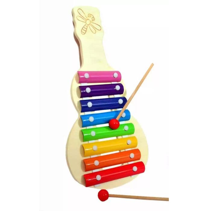Guitar Shaped Xylophone 8 note