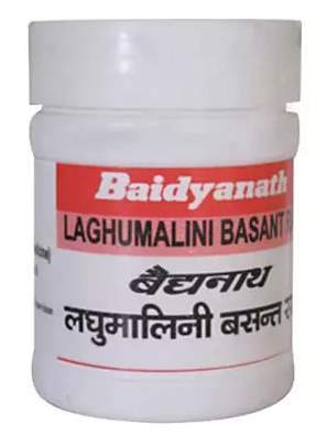 Buy Baidyanath Laghumalini Basant Ras 20 Tabs online United States of America [ USA ] 