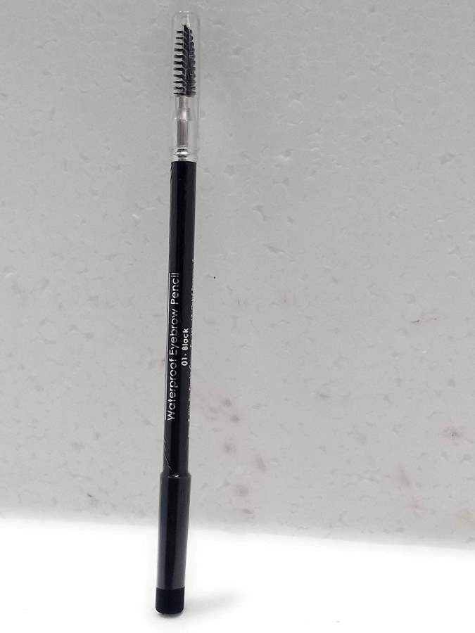 Buy Miss Claire Waterproof Eyebrow Pencil 01 (Mascara Brush), Black online United States of America [ USA ] 