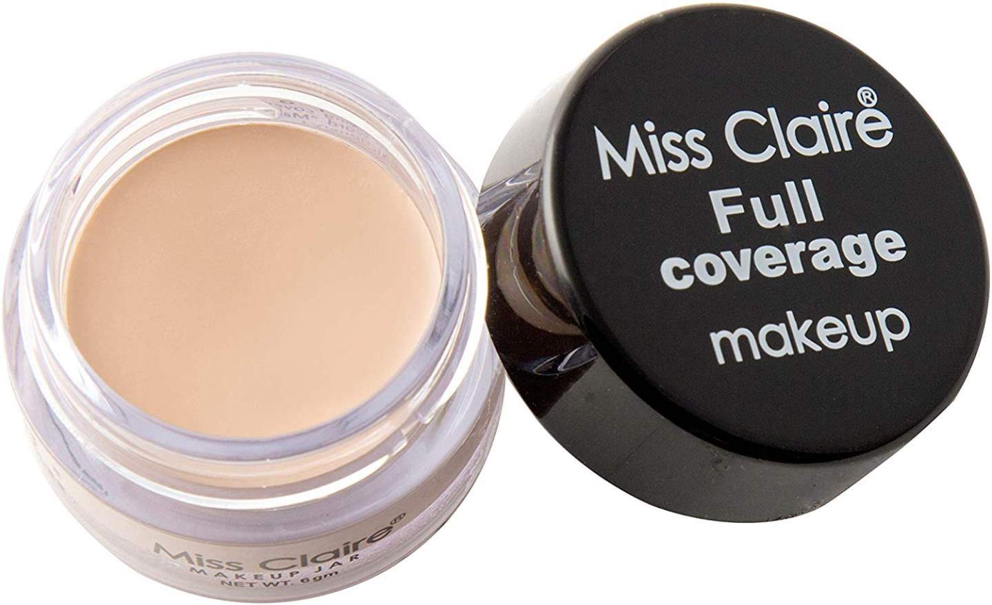 Buy Miss Claire Full Coverage Makeup + Concealer #3, Beige online United States of America [ USA ] 