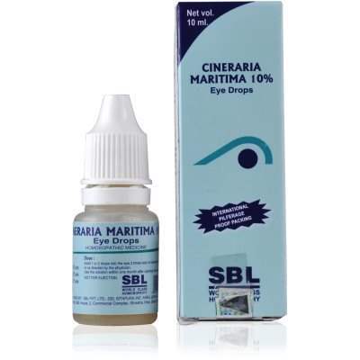 Buy SBL Cineraria Maritima(10%) Eye Drops