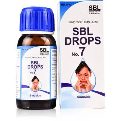 Buy SBL Drops No 7 Sinusitis