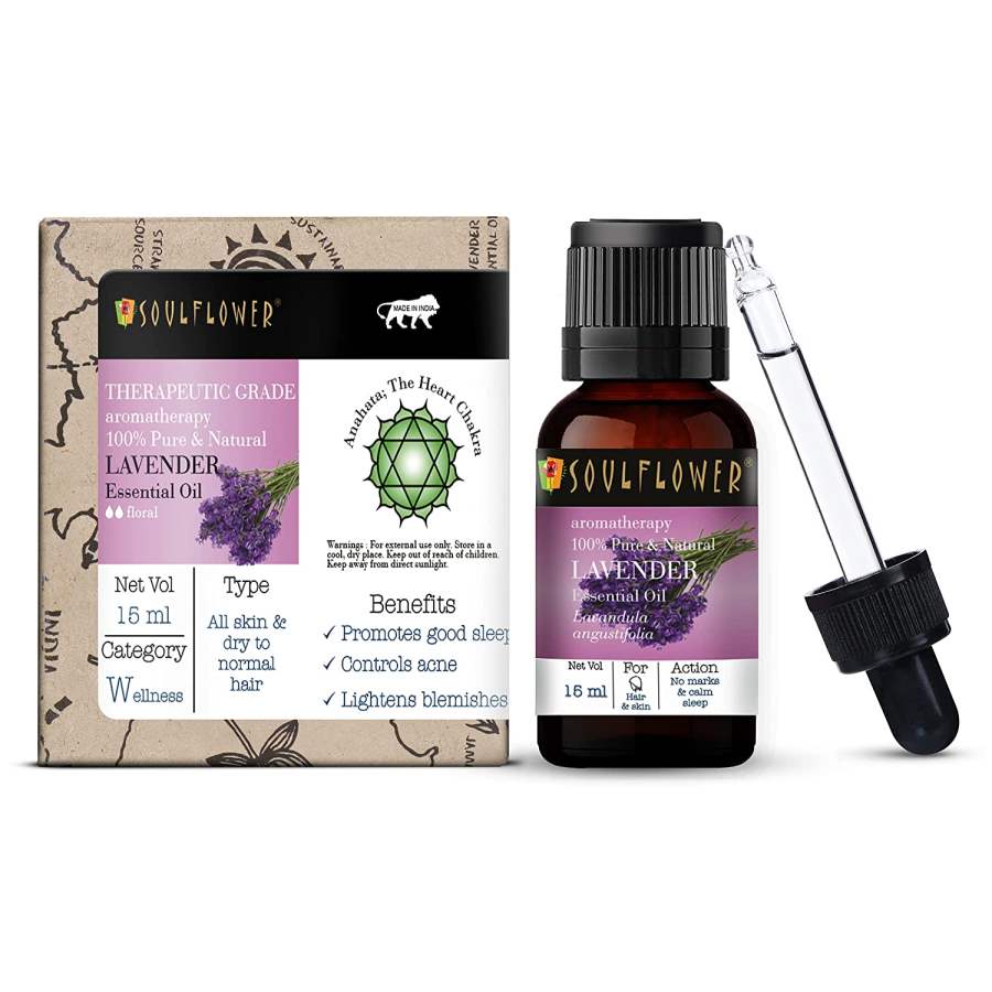 Buy Soulflower Lavender Essential Oil