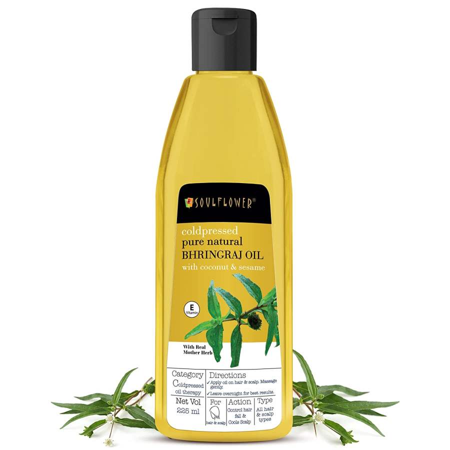 Buy Soulflower Bhringraj Hair Oil