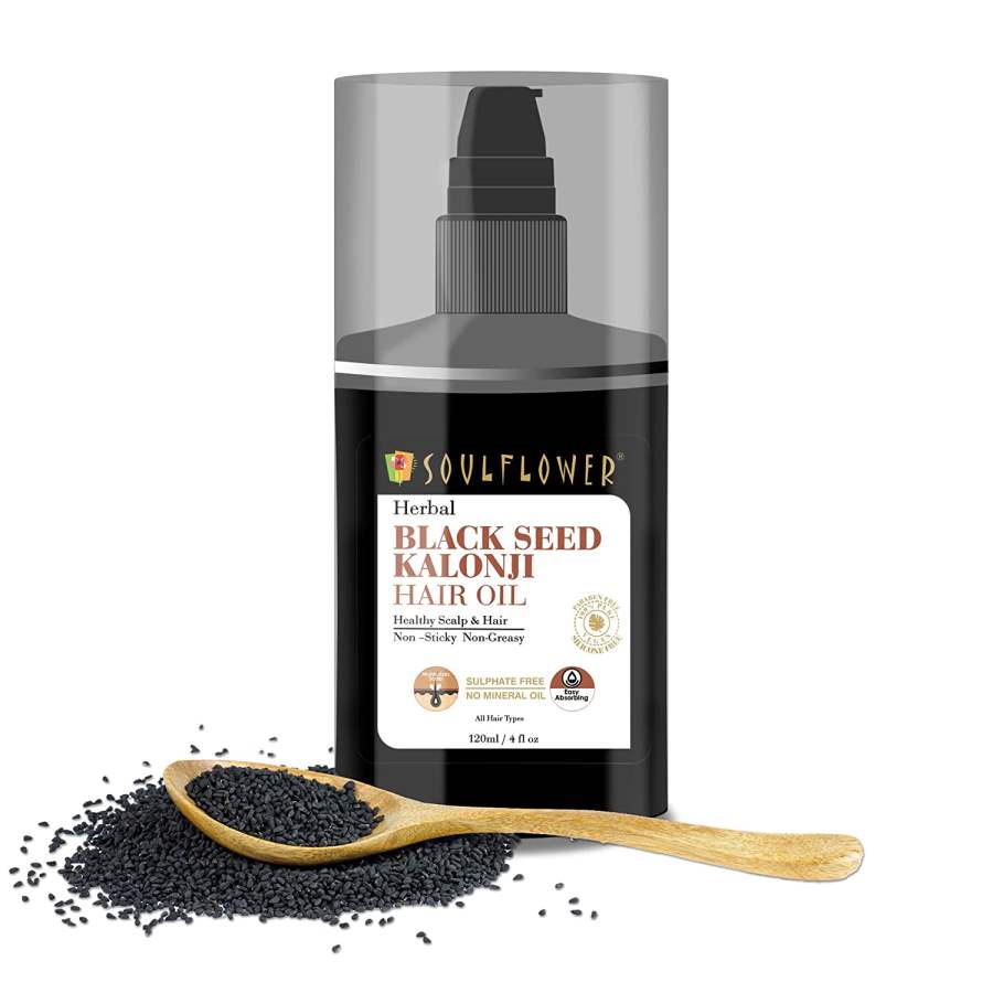 Buy Soulflower Black Seed Kalonji Oil