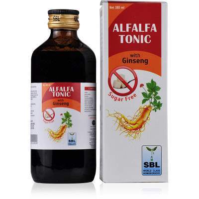 Buy SBL Alfalfa Tonic with Ginseng Sugar Free
