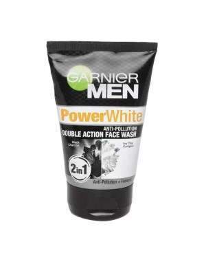Buy Garnier Men Power White Anti Pollution Double Action Face Wash online United States of America [ USA ] 