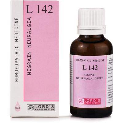 Buy Lords L 142 Migrain Neuralgia Drops