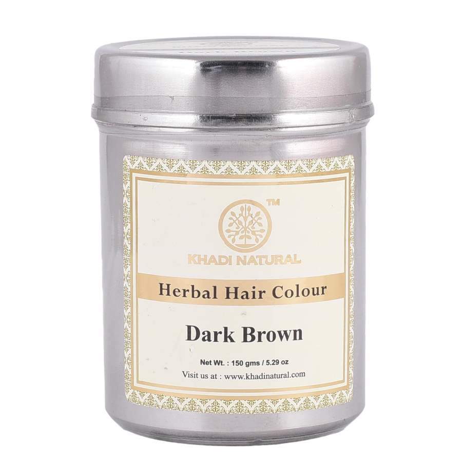Buy Khadi Natural Herbal Dark Brown Henna - 150G online United States of America [ USA ] 