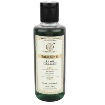Buy Khadi Natural Amla & Brahmi Herbal Hair Oil online United States of America [ USA ] 