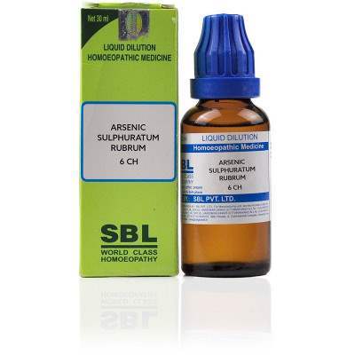 Buy SBL Arsenic Sulphuratum Rubrum - 30 ml online usa [ USA ] 