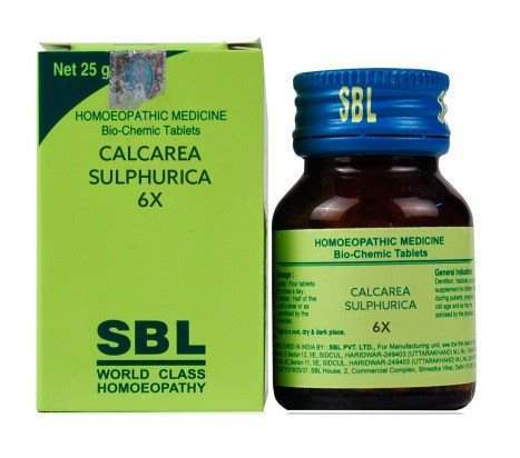 Buy SBL Calcarea Sulphurica 6X