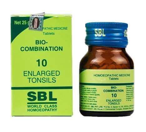 Buy SBL Bio Combination 10 Enlarged Tonsils