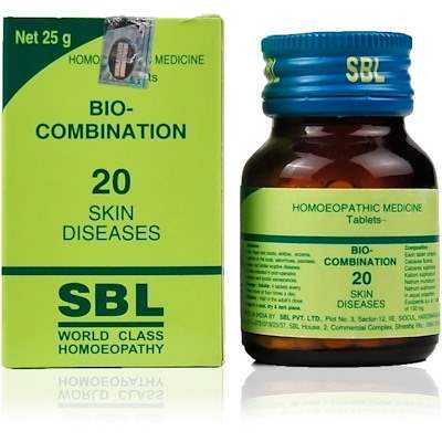 Buy SBL Bio Combination 20 Skin Diseases Tablet