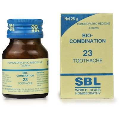 Buy SBL Bio Combination 23 Toothache