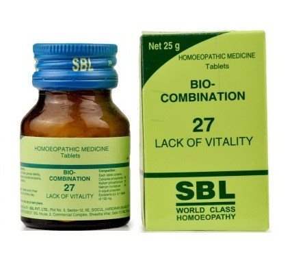Buy SBL Bio Combination 27 Lack of Vitality