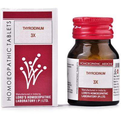 Buy Lords Thyroidinum 3X