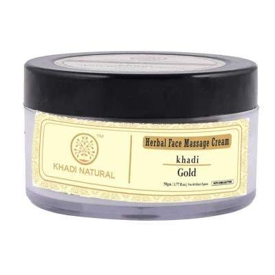 Buy Khadi Natural Face Gold Massage Cream online United States of America [ USA ] 
