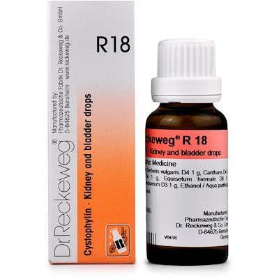 Buy Reckeweg India R18 Kidney and Bladder Drops