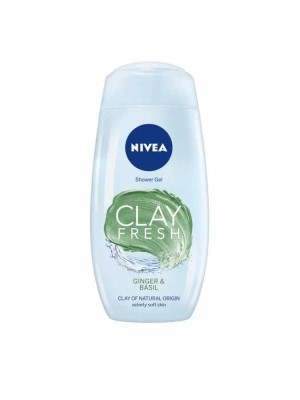 Buy Nivea Clay Fresh Ginger & Basil Shower Gel