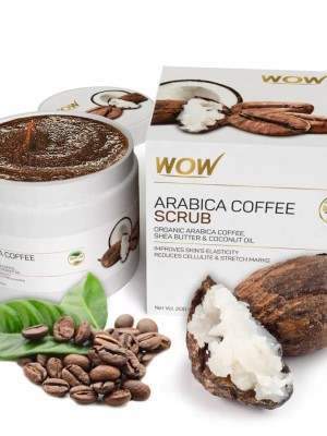 Buy WOW Skin Science White Arabica Coffee Scrub