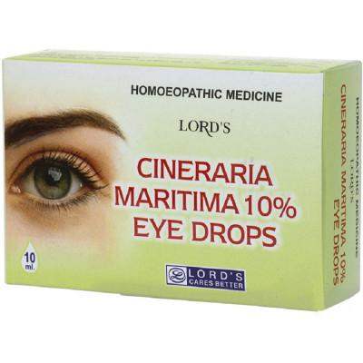 Buy Lords Cineraria Maritima 10% EYE Drops