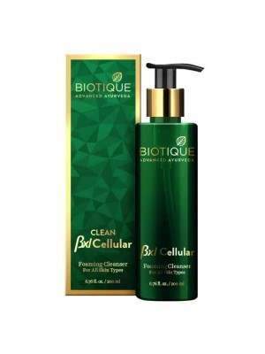 Buy Biotique Advanced Clean BXL Cellular Foaming Cleanser online United States of America [ USA ] 