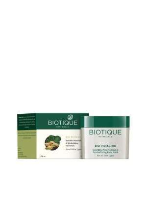 Buy Biotique Bio Pistachio Youthful Nourishing and Revitalizing Face Pack online United States of America [ USA ] 