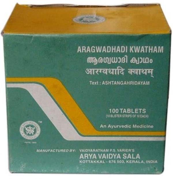 Buy Kottakkal Ayurveda Aragvadhadi Kwatham Tablets