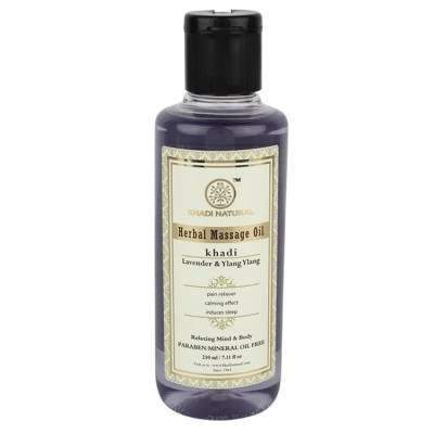 Buy Khadi Natural Lavender Ylang Ylang Massage Oil online United States of America [ USA ] 