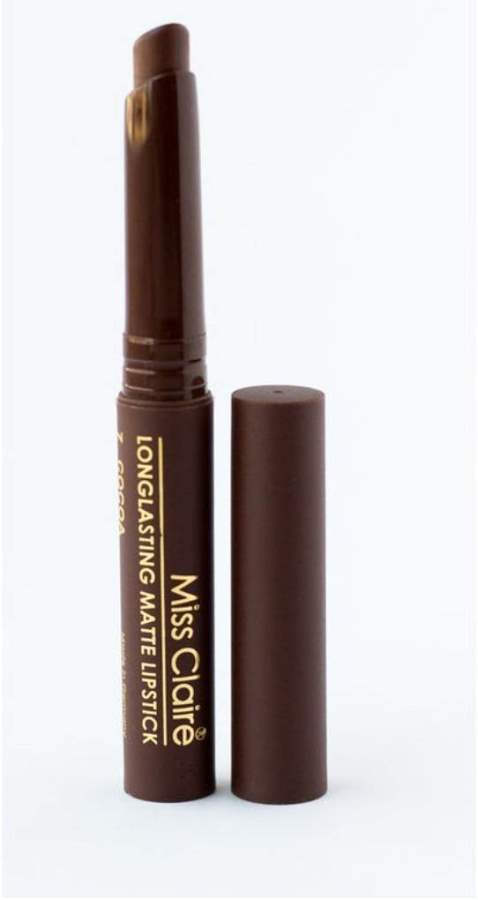 Buy Miss Claire Longlasting Matte Lipstick Toffee 13, Brown