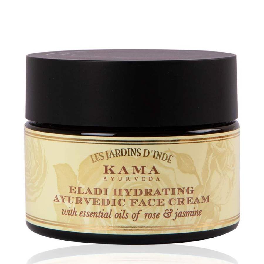Buy Kama Ayurveda Eladi Hydrating Face Cream with Pure Essential Oils of Rose and Jasmine 50gm