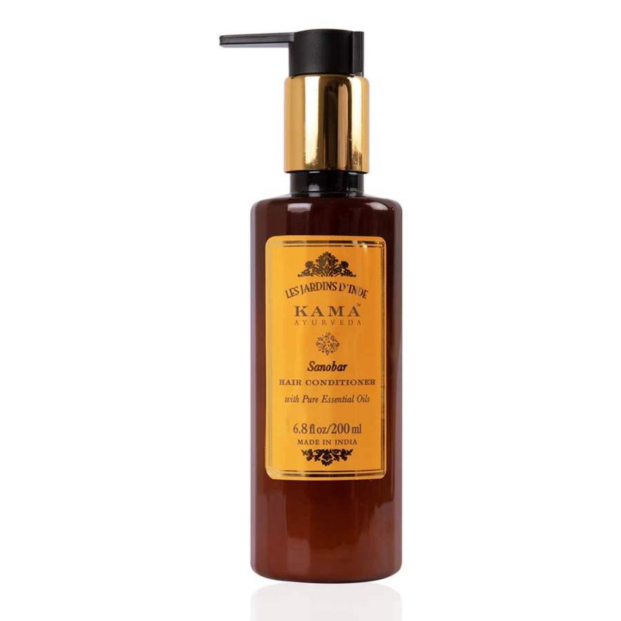 Buy Kama Ayurveda Sanobar Hair Conditioner with Pure Essential Oils of Cypress and Orange, 6.7 Fl Oz online usa [ USA ] 