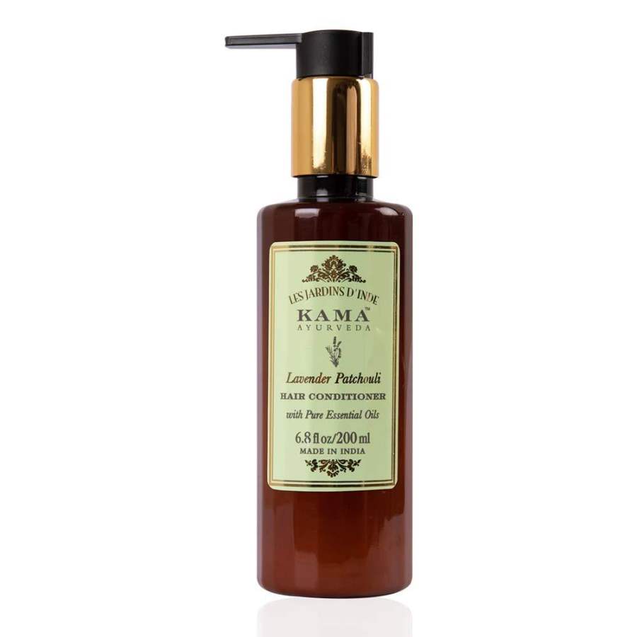 Buy Kama Ayurveda Lavender Patchouli Hair Conditioner with Pure Essential Oils of Lavnder and Patchouli, 200ml online United States of America [ USA ] 