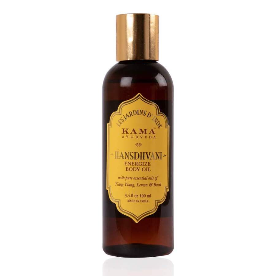 Buy Kama Ayurveda Hansdhvani Energize Massage Oil with Pure Essential Oils online United States of America [ USA ] 