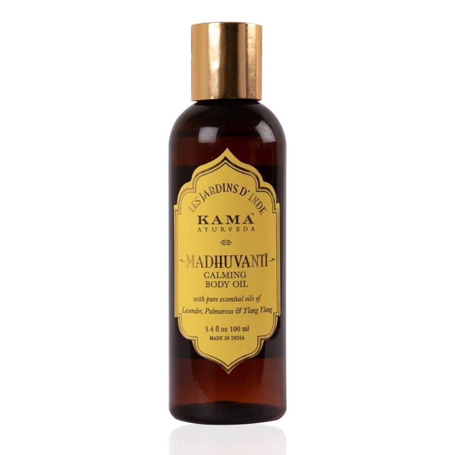 Buy Kama Ayurveda Madhuvanti Calming Massage Oil with Pure Essential Oils, 3.4 Fl Oz online United States of America [ USA ] 