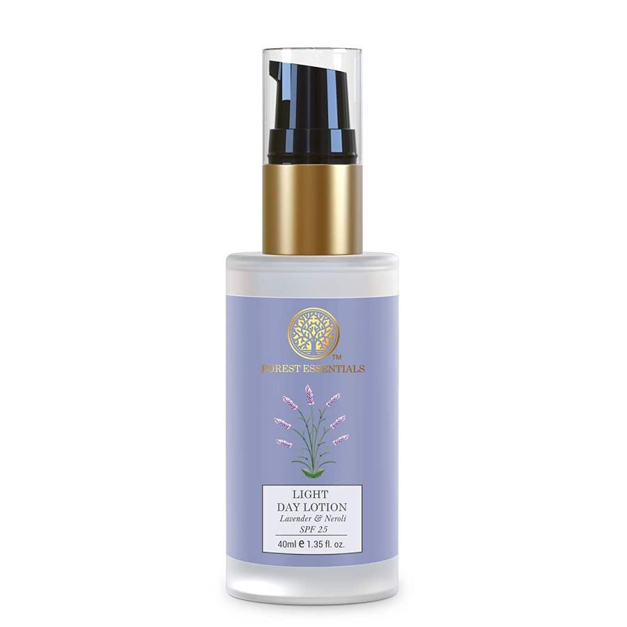 Buy Forest Essentials Light Day Lotion Lavender & Neroli 40ml (Face Cream with SPF 25) online United States of America [ USA ] 