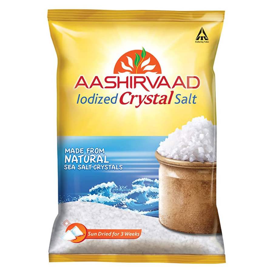 Buy Aashirvaad Iodized Crystal Salt 