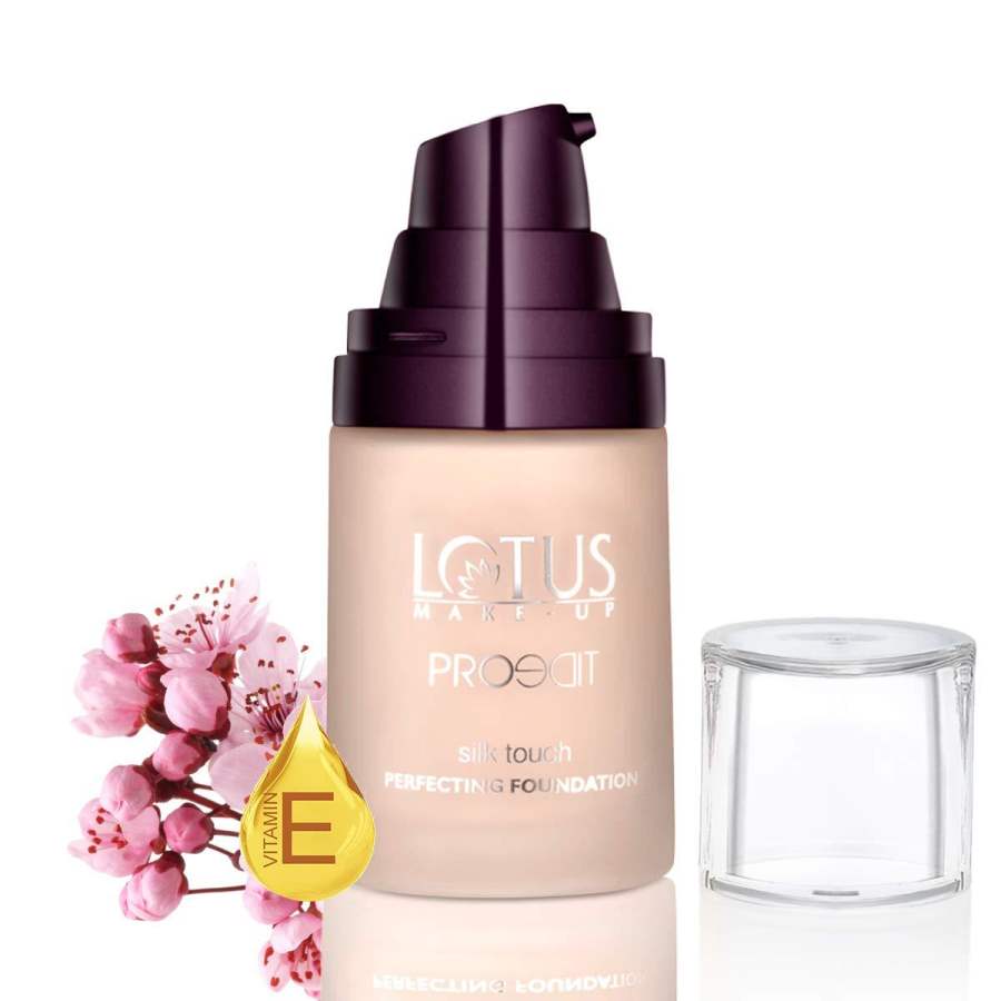 Buy Lotus Herbals Proedit Porcelain Silk Touch Perfecting Foundation SF 1 online usa [ USA ] 
