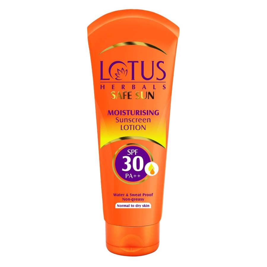 Buy Lotus Herbals Safesun Moisturising Sunscreen Lotion SPF 30 online United States of America [ USA ] 