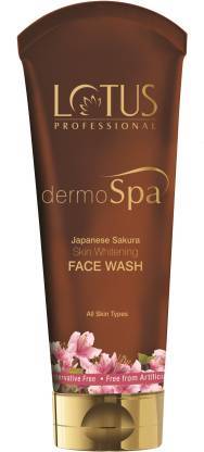 Buy Lotus Herbals Women Dermo Spa Japanese Sakura Skin Whitening Face Wash online usa [ USA ] 