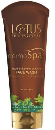 Buy Lotus Herbals Women DermoSpa Brazillian Sprinkle Of Youth Face Wash online usa [ USA ] 