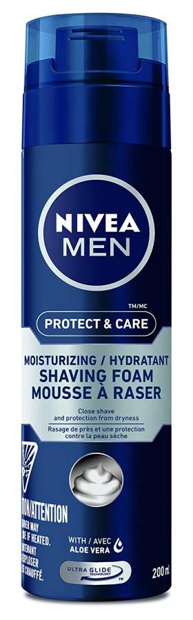 Buy Nivea Men Protect & Care Moisturizing Shaving Foam online usa [ USA ] 
