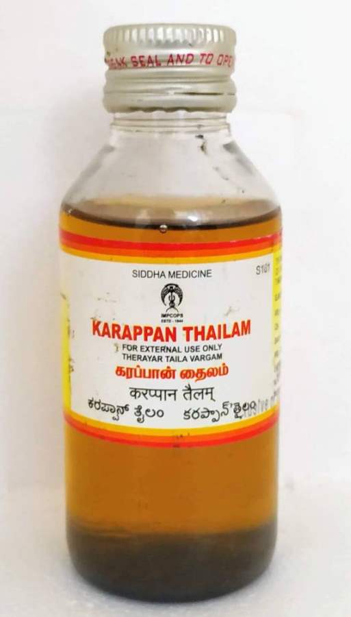 Buy Impcops Ayurveda Karappan Thailam - 30 ml online United States of America [ USA ] 