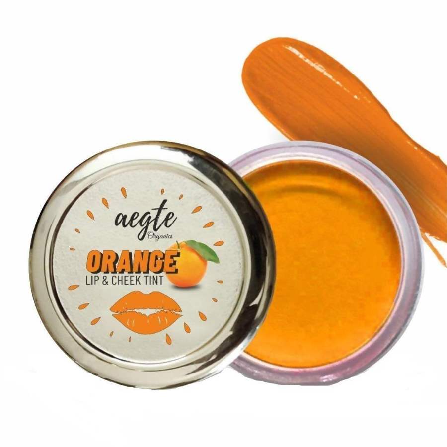Buy Aegte Organics Orange Peel Lip & Cheek Tint Balm online United States of America [ USA ] 