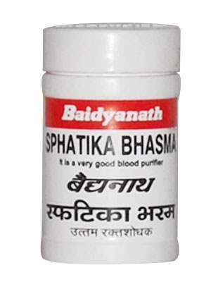Buy Baidyanath Sphatika Bhasma 10g online United States of America [ USA ] 