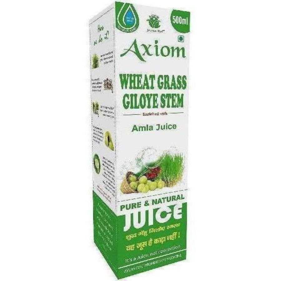 Buy Axiom Jeevan Ras Wheat Grass Giloye Stem Juice online United States of America [ USA ] 