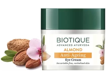 Buy Biotique Bio Almond Soothing And Nourishing Eye Cream