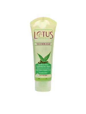Buy Lotus Herbals Neem & Clove Purifying Face Wash online United States of America [ USA ] 
