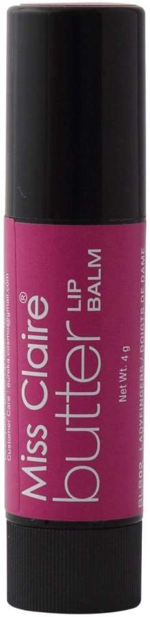 Buy Miss Claire Butter Lip Balm Ladyfingers, Pink online United States of America [ USA ] 